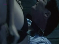 Asia Argento underware , sexy scene in Boarding Gate 10