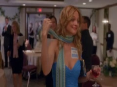 Heather Graham cleavage, hot scene in Cake 10