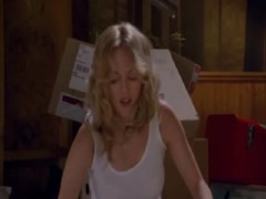 Heather Graham cleavage, hot scene in Cake 2