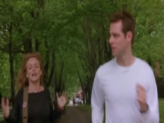 Heather Graham cleavage, hot scene in Cake 3
