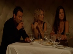 Rhona Mitra underware, threesome sex scene in Nip Tuck 17