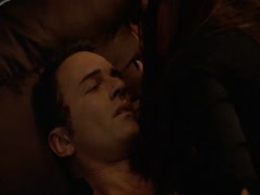 Rhona Mitra underware, threesome sex scene in Nip Tuck 6