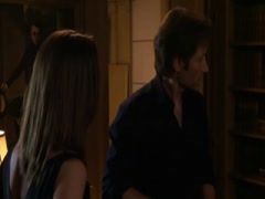 Eva Amurri striping , nude scene in Californication 9