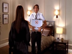 Mini Anden hot , underwear scene in Chuck 2