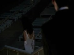 Olga Kurylenko nude, boobs scene in Magic City 20