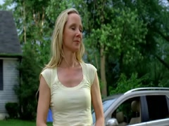 Anne Heche kissing , hot scene in Hung 16