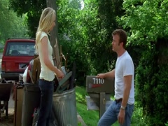 Anne Heche kissing , hot scene in Hung 17