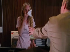Kaitlin Doubleday cleavage, hot scene in Hung 9