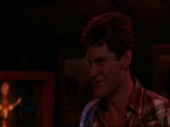 Jodie Foster kissing , hot scene in The Accused 9