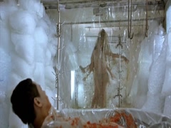 Laetitia Casta nude, boobs scene in Visage 1