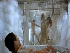 Laetitia Casta nude, boobs scene in Visage 2