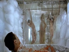 Laetitia Casta nude, boobs scene in Visage 3