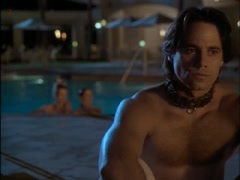 Dana Delany nude, boobs scene in Exit To Eden 1