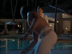 Dana Delany nude, boobs scene in Exit To Eden 4