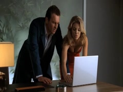 AnnaLynne McCord bikini cleavage scenes ,  in Nip Tuck