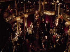 January Jones cleavage, hot scene in X-Men 6