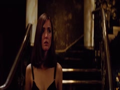 January Jones cleavage, hot scene in X-Men
