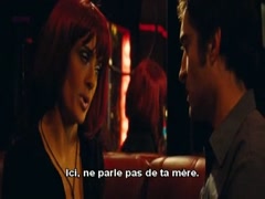 Salma Hayek nude , striping scene in Americano 12