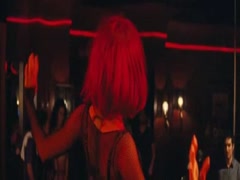 Salma Hayek nude , striping scene in Americano 4