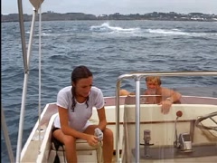 Jacqueline Bisset Transparent Dress , Nipple in The Deep 14