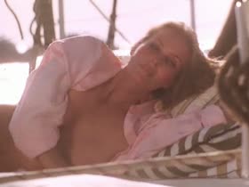 Bo Derek bikini, topless scene in boat 10