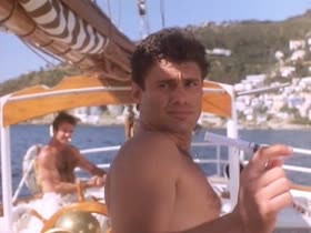 Bo Derek bikini, topless scene in boat 13