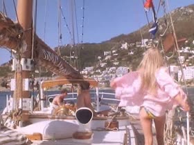 Bo Derek bikini, topless scene in boat 15