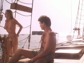 Bo Derek bikini, topless scene in boat 18