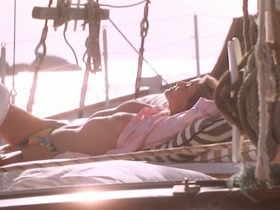 Bo Derek bikini, topless scene in boat 2