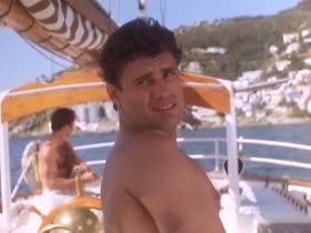 Bo Derek bikini, topless scene in boat 6
