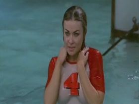Carmen Electra wet shirt sexy scene in My Boss's Daughter (2003) 3