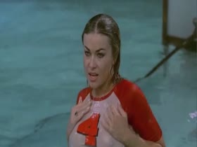 Carmen Electra wet shirt sexy scene in My Boss's Daughter (2003) 4