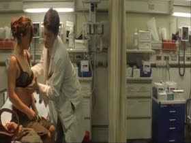 Christina Ricci doctor , bra scene in Anything Else (2003) 1