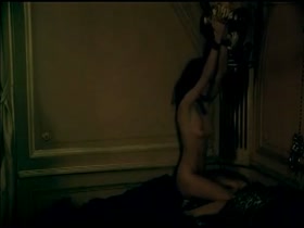 Corinne Clery  group nude , titles scene in The Story of O (1975) 16