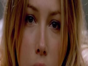 Jessica Biel boobs , Blonde scene in London 19