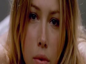 Jessica Biel boobs , Blonde scene in London 20