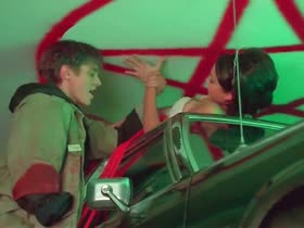 Jessica Alba Lingerie , Kissing scene in Idle Hands 4