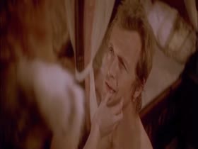 Jennifer Jason Leigh bed m boobs scene in Flesh+Blood (1985) 12