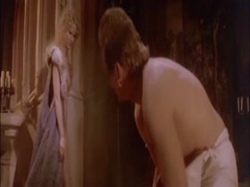 Jennifer Jason Leigh bed m boobs scene in Flesh+Blood (1985) 7