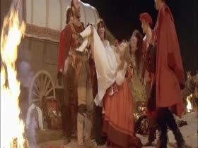 Jennifer Jason Leigh nude , bed scene in Flesh+Blood (1985) 3