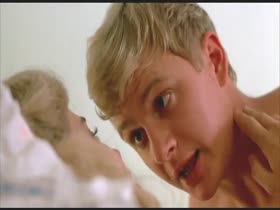 Kelly Preston Kissing , Blonde scene in Mischief (1985) 8