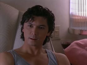 Kate Vernon strip , boobs scene in Dangerous Touch (1994)  2