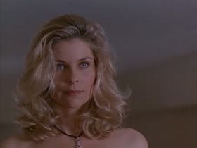 Kate Vernon strip , boobs scene in Dangerous Touch (1994)  5