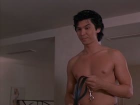 Kate Vernon strip , boobs scene in Dangerous Touch (1994)  8