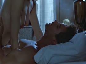 Linda Hamilton sex , breast scene in terminator  19