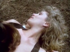 Lana Clarkson Outdoor , Nipple in Barbarian Queen (1985) 17