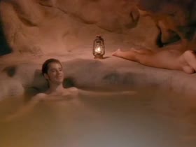 Mia Sara Explicit , boobs In Black Day Blue Night 1