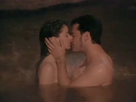 Mia Sara Wet , boobs In Black Day Blue Night 11