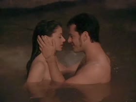 Mia Sara Wet , boobs In Black Day Blue Night 12