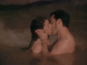 Mia Sara Wet , boobs In Black Day Blue Night 13